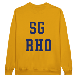 SGRho ELITE LETTERMAN CREWNECK