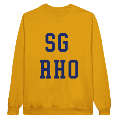 SGRho ELITE LETTERMAN CREWNECK