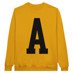 Alpha Elite Letterman Crewneck