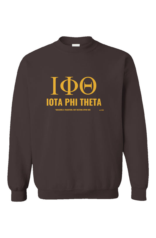 Embroidered Iota Legacy Crewneck