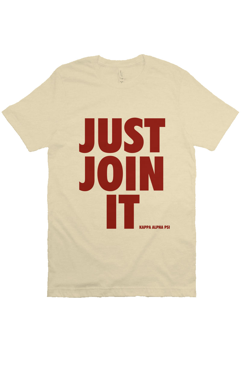 Kappa "JUST JOIN IT"  Tee