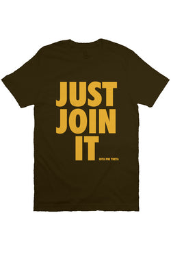 Iota "JUST JOIN IT" Tee