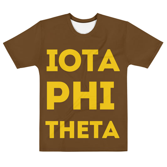 Iota Big Letter  t-shirt