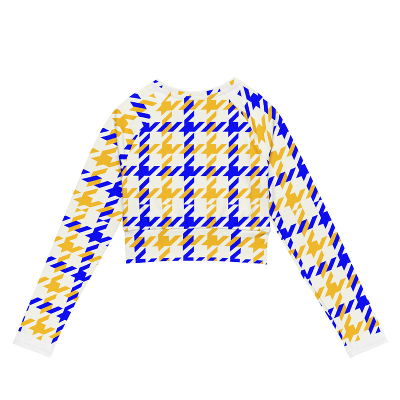 SGRHO Houndstooth Crop Top