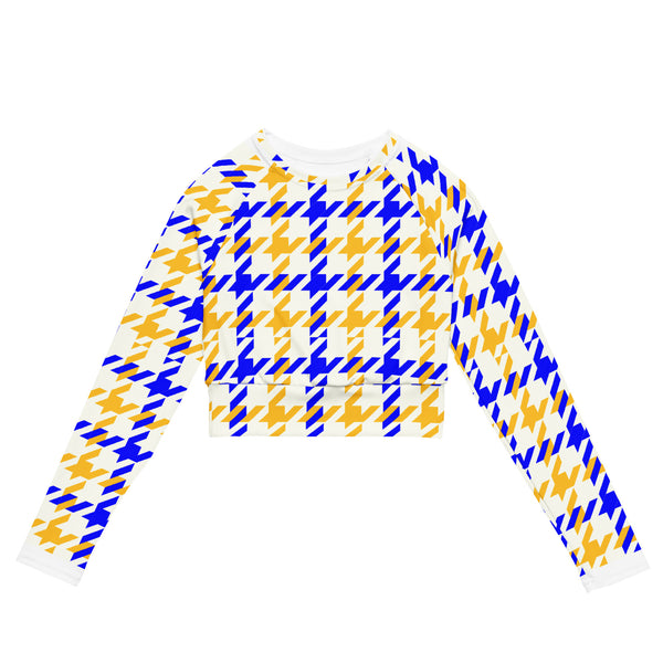 SGRHO Houndstooth Crop Top