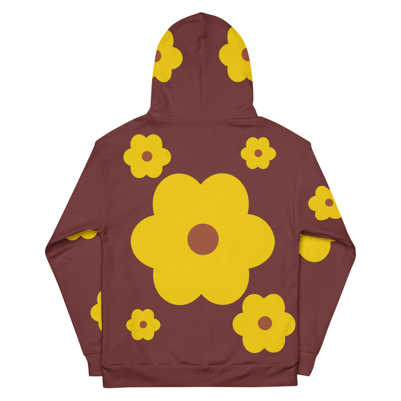 Iota Flat Flower Hoodie