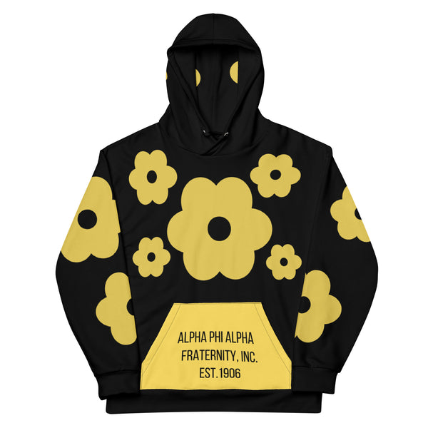 Alpha Flat Flower Hoodie