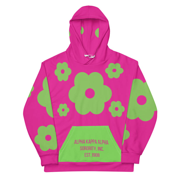 AKA Flat Flower Hoodie