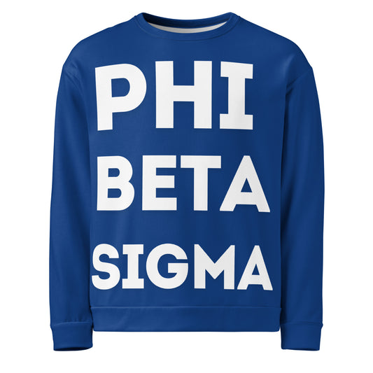 Sigma Big Letter Sweatshirt