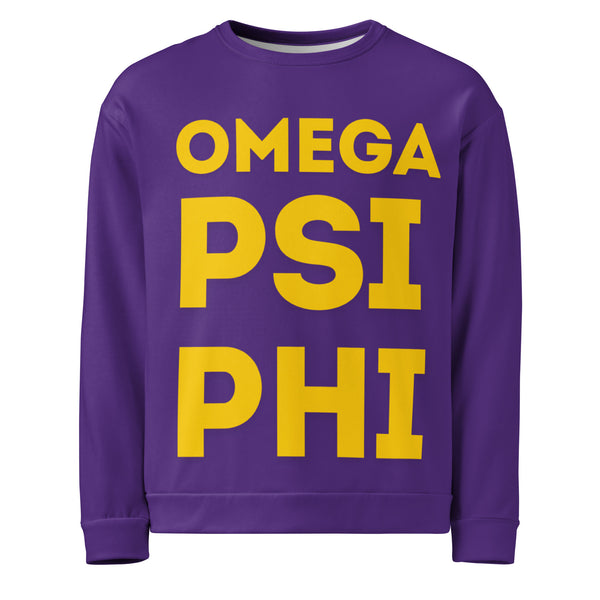 Omega Big Letter Sweatshirt