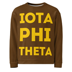 Iota Big Letter Sweatshirt