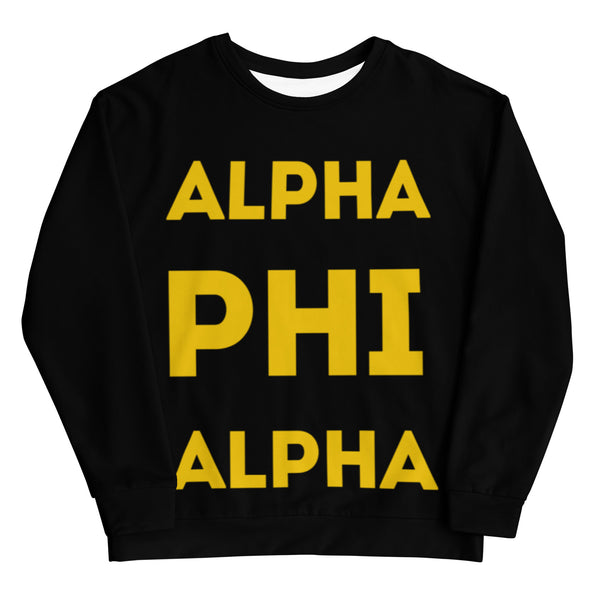 Alpha Big Letter Sweatshirt