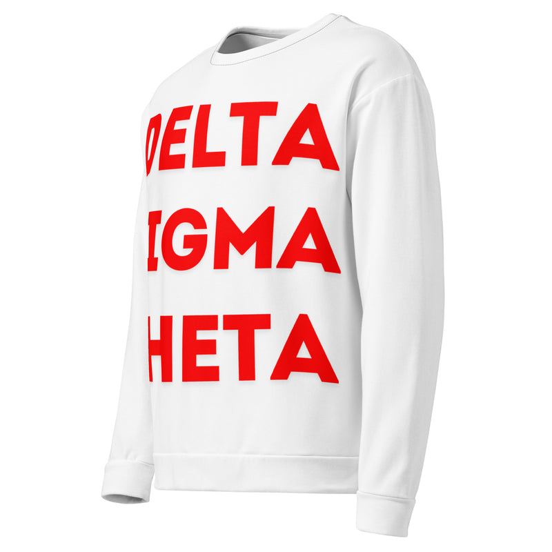 Delta Big Letter Sweatshirt