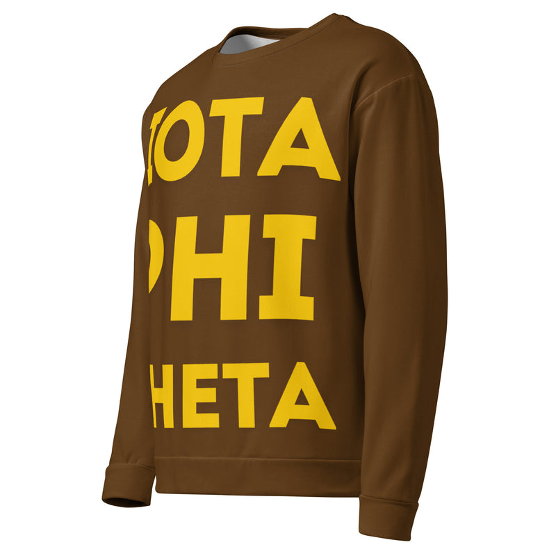 Iota Big Letter Sweatshirt