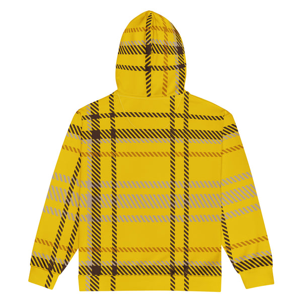 Iota Plaid Zip Hoodie