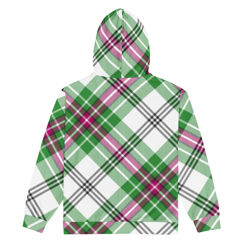 AKA Plaid Zip Hoodie Edit 2