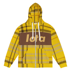 Iota Plaid Zip Hoodie