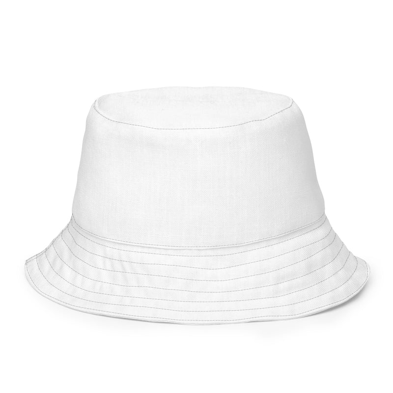 Zeta Flat Flower Reversible bucket hat