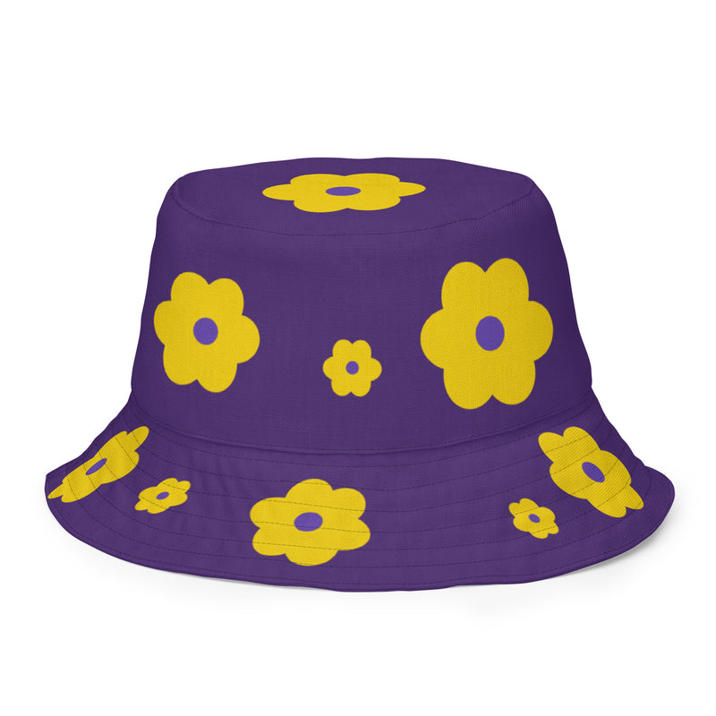 Omega Flat Flower bucket hat