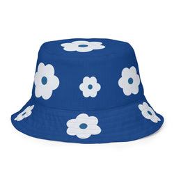 Sigma Flat Flower Reversible bucket hat