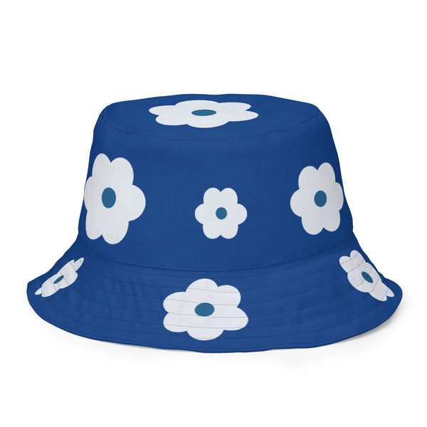 Sigma Flat Flower Reversible bucket hat