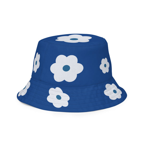 Sigma Flat Flower Reversible bucket hat