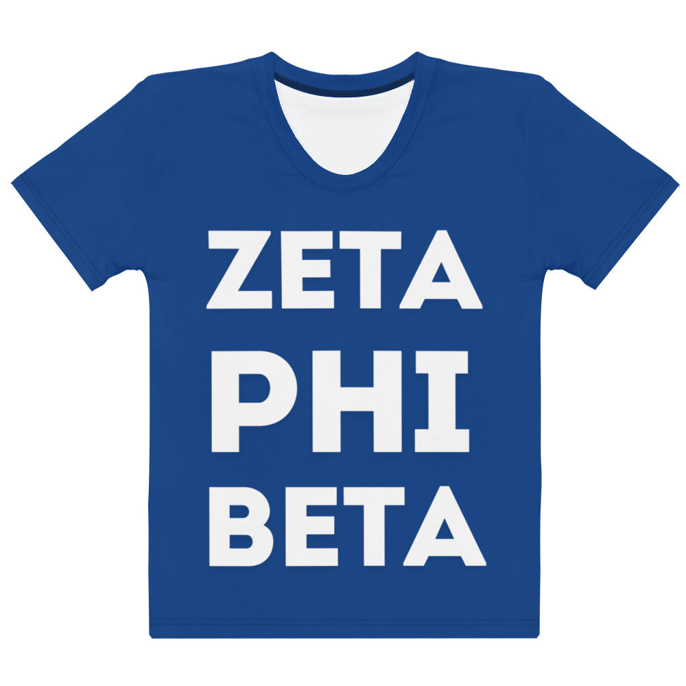 Zeta Big Letter T-shirt