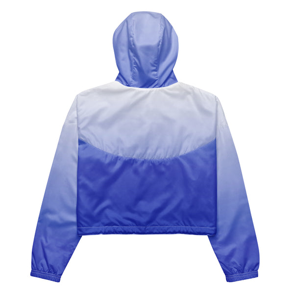 Zeta Gradient cropped windbreaker