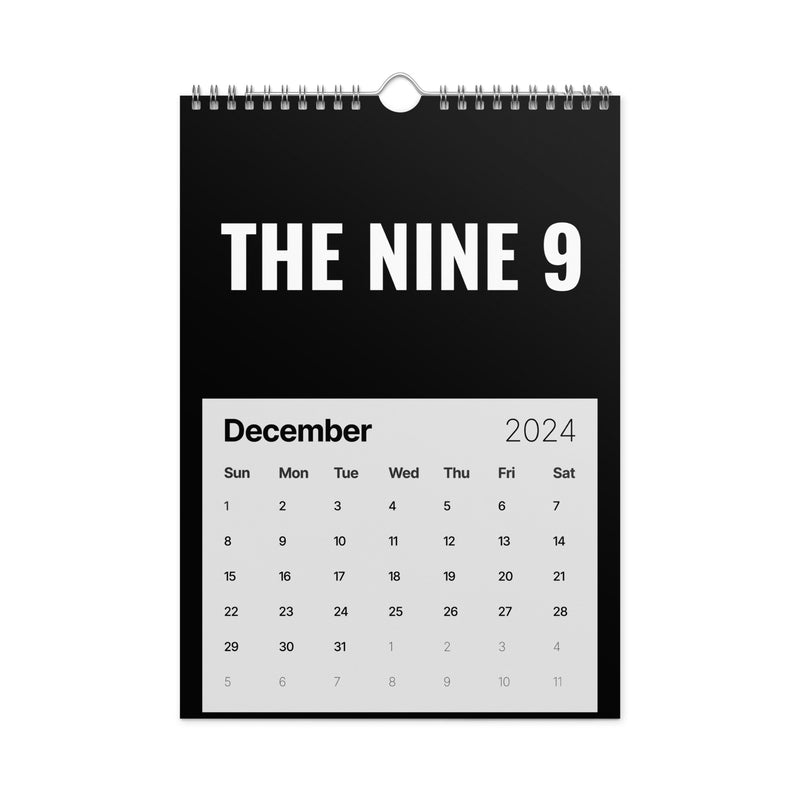 The Nine Wall calendar (2024)