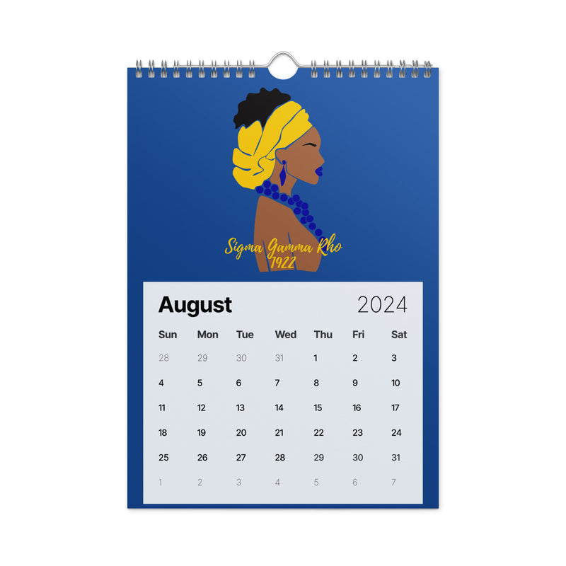 Divine 9 Wall calendar (2024)